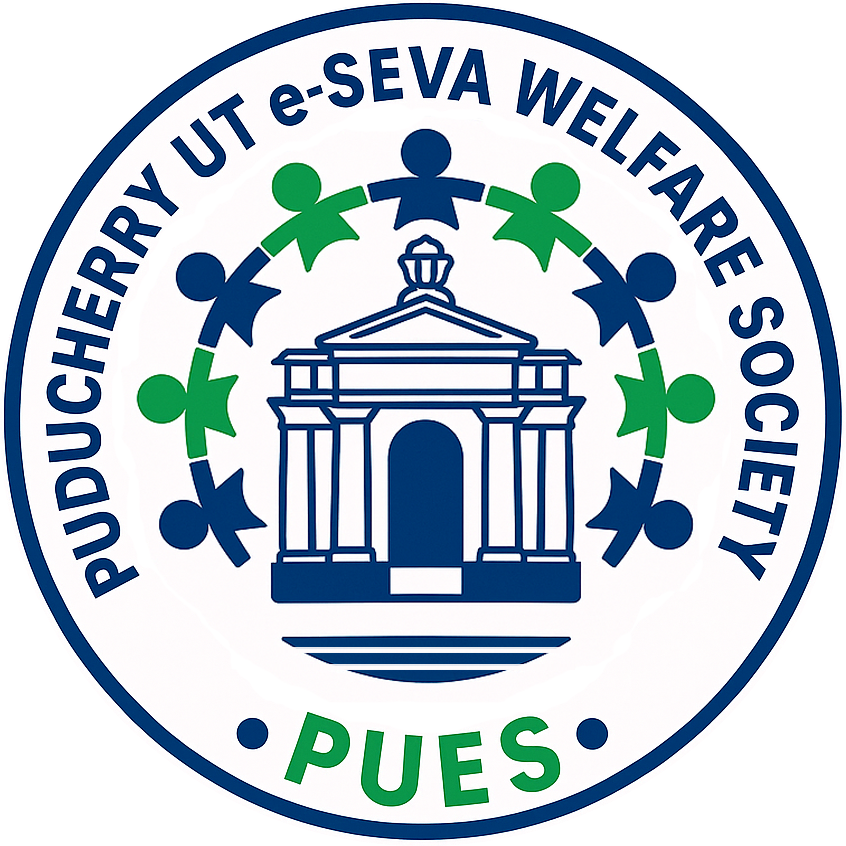 Puducherry UT E-SEVA Logo